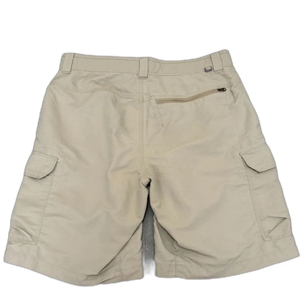 The North Face‎ Paramount Horizon Cargo Shorts Tan Nylon Belted Gorpcore Size 32